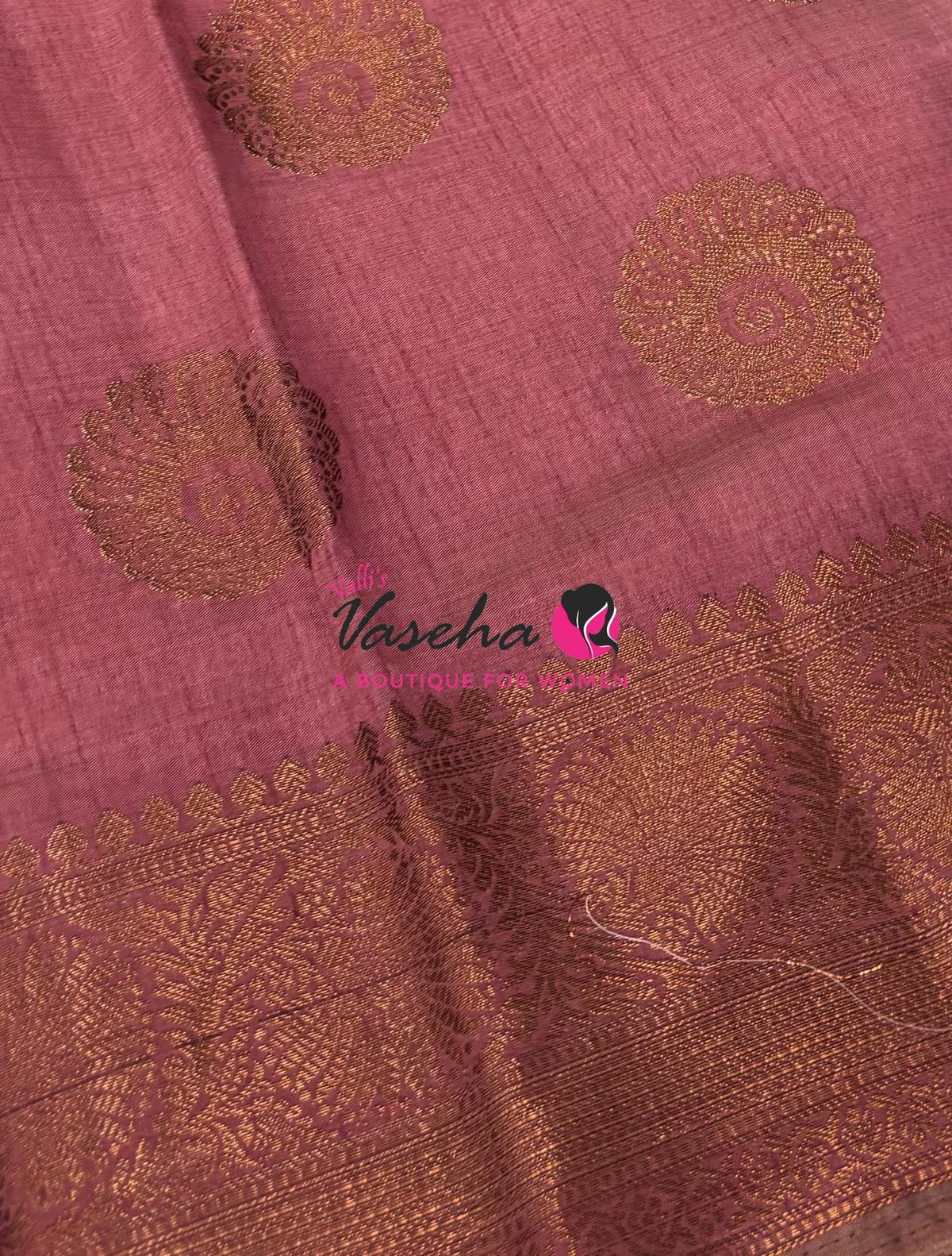 30% less - Offer Saree - Tussar Saree - VVDS009