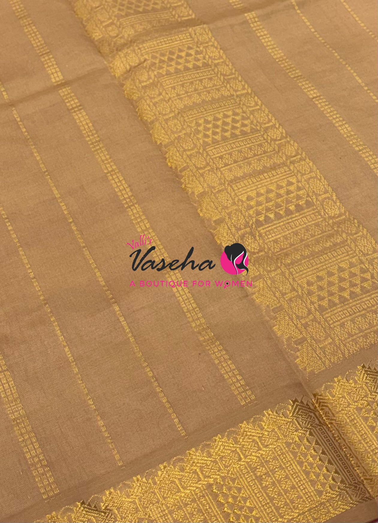 Semi Silk Cotton Saree |  Pazhum Pazhamum Checks Design |VVSSC018