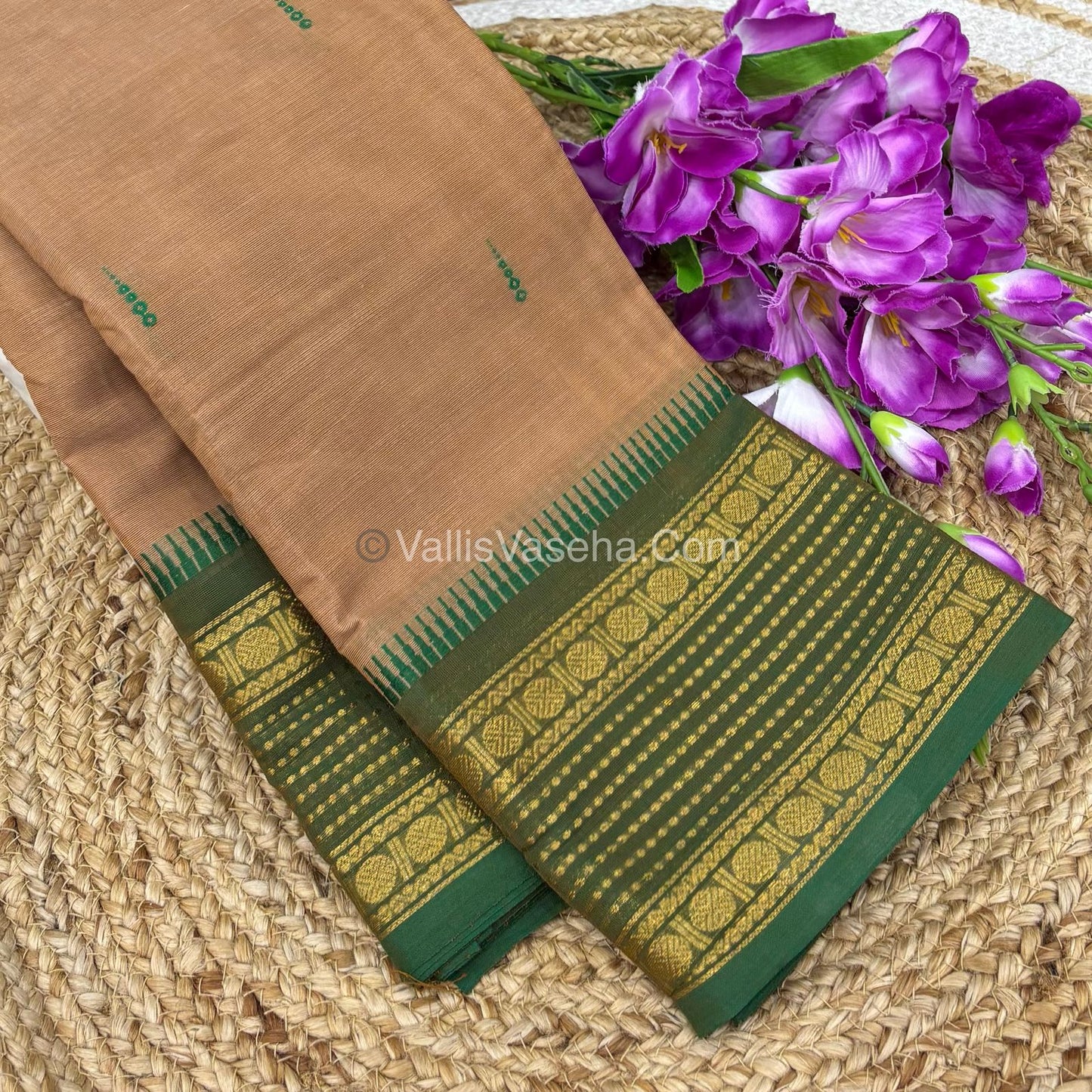 Kanchi Cotton Saree - VVKCS017