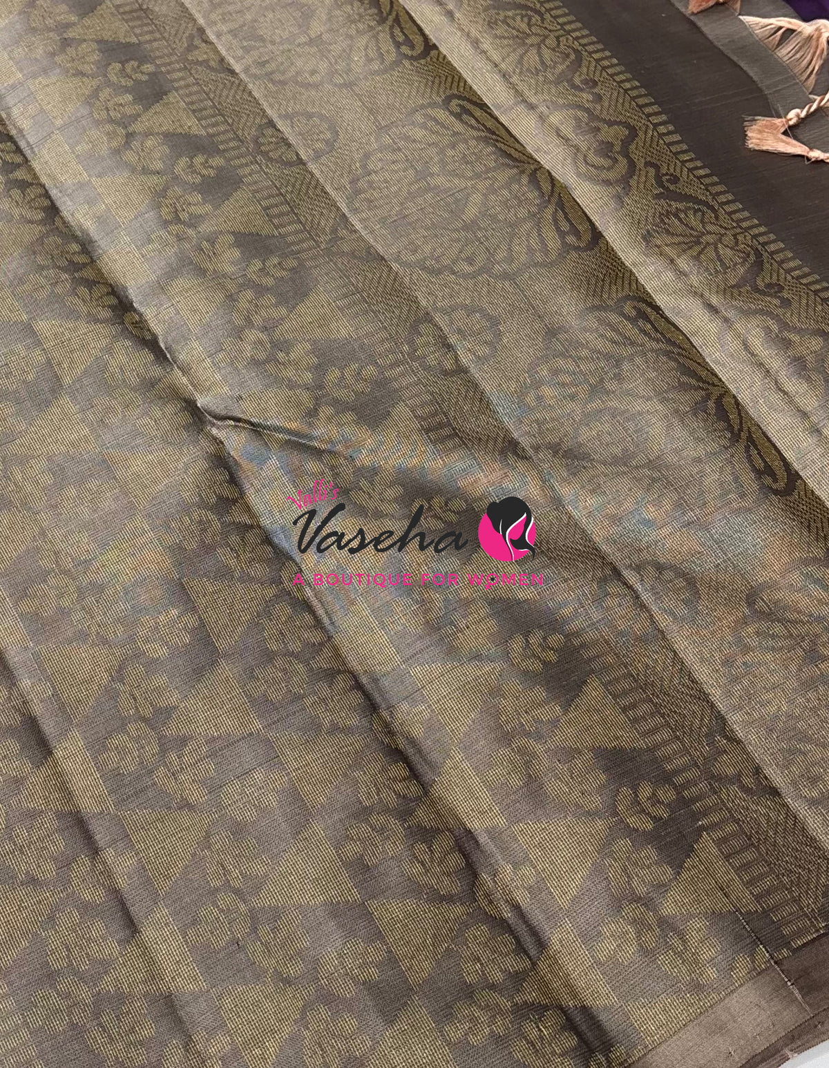 Half Mix - Pure Soft Silk Saree - VVPSS104