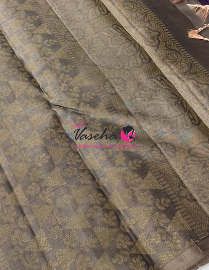 Half Mix - Pure Soft Silk Saree - VVPSS104