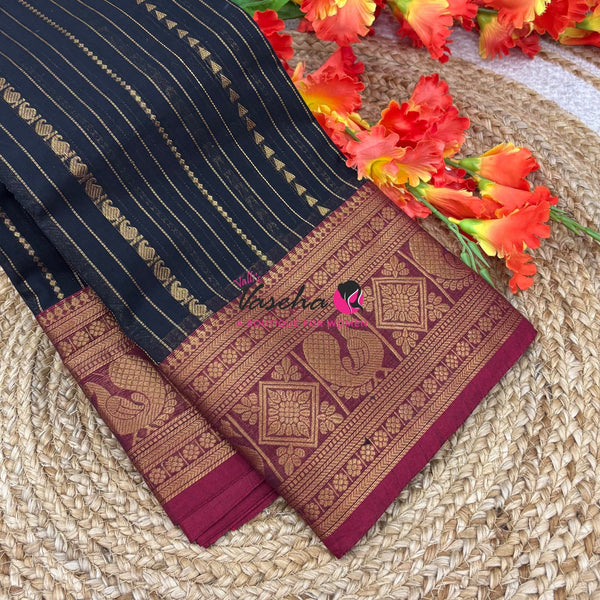 Premium - Kanchi Cotton Saree - VVKCS020