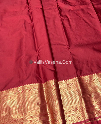 Half Mix - Pure Soft Silk Saree - VVPSS031