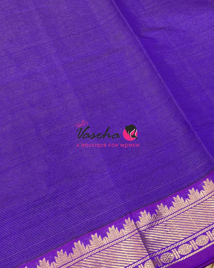 Semi Silk Cotton Saree | Vairavoosi  Design |VVSSC017