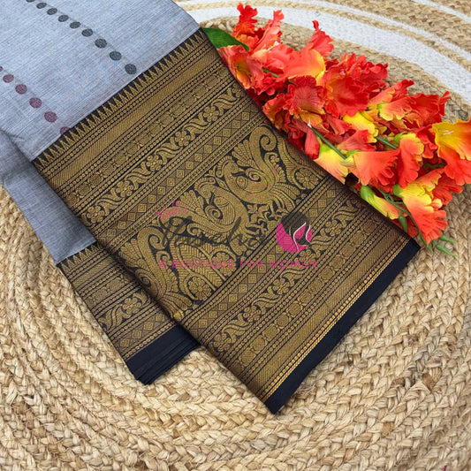 Kanchi Cotton Saree - VVKCS024