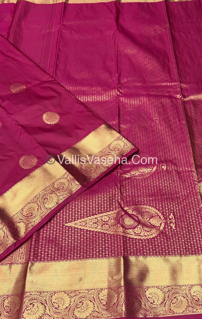 Semi Kanchipuram Soft Silk - VVSSS009