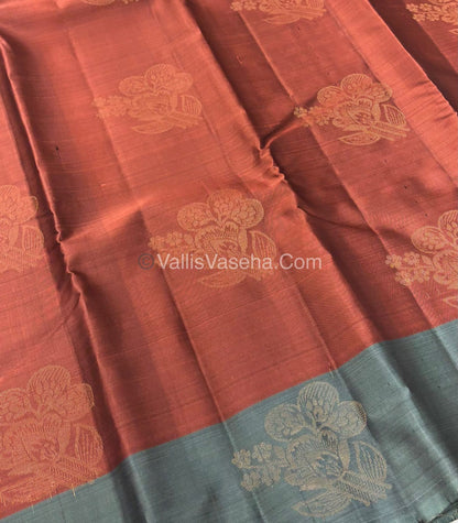 Half Mix - Pure Soft Silk Saree - VVPSS054
