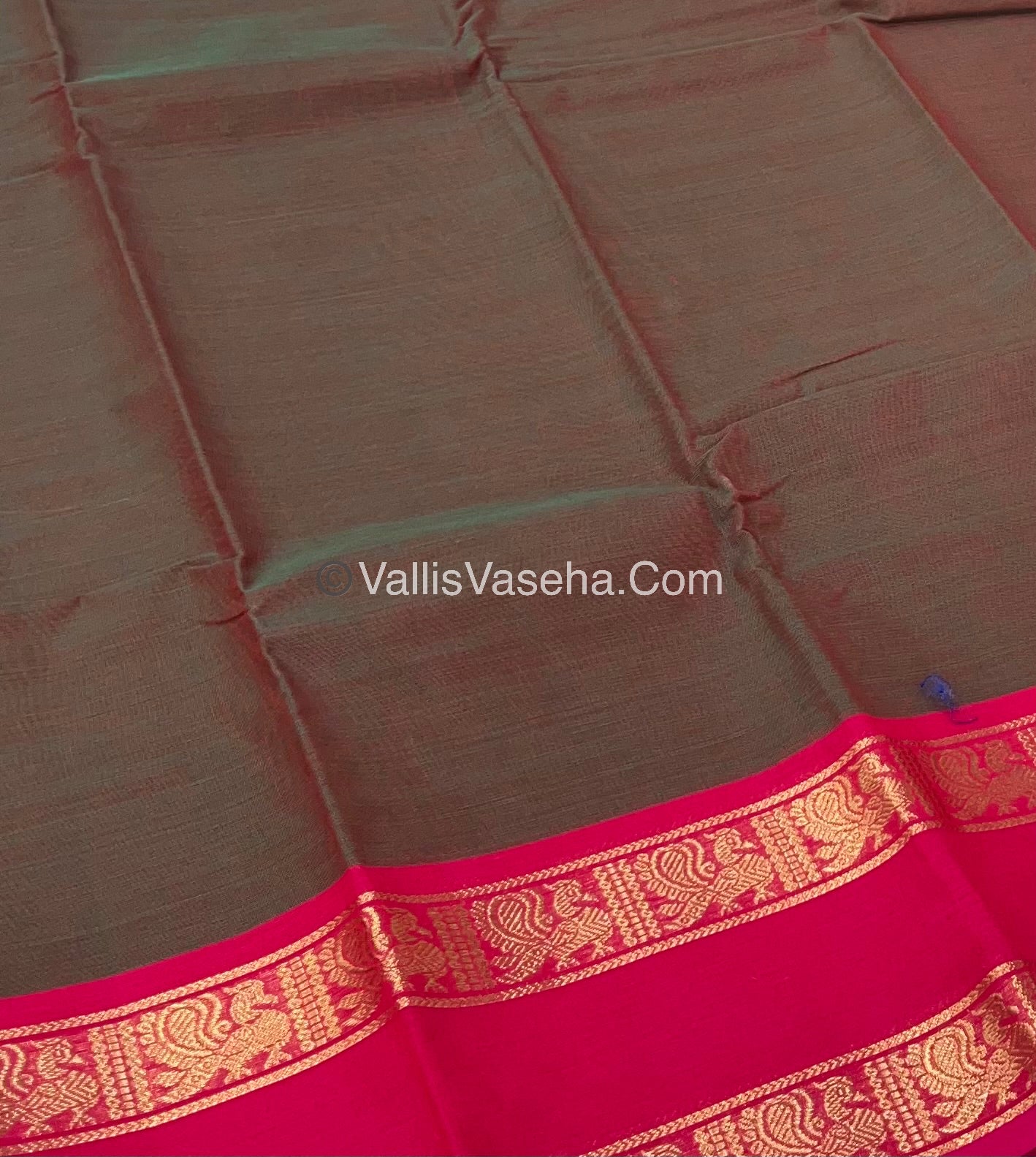 Kanchi Cotton Saree - VVKCS015