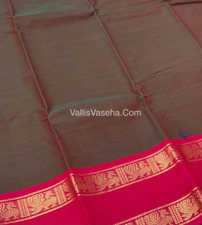 Kanchi Cotton Saree - VVKCS015