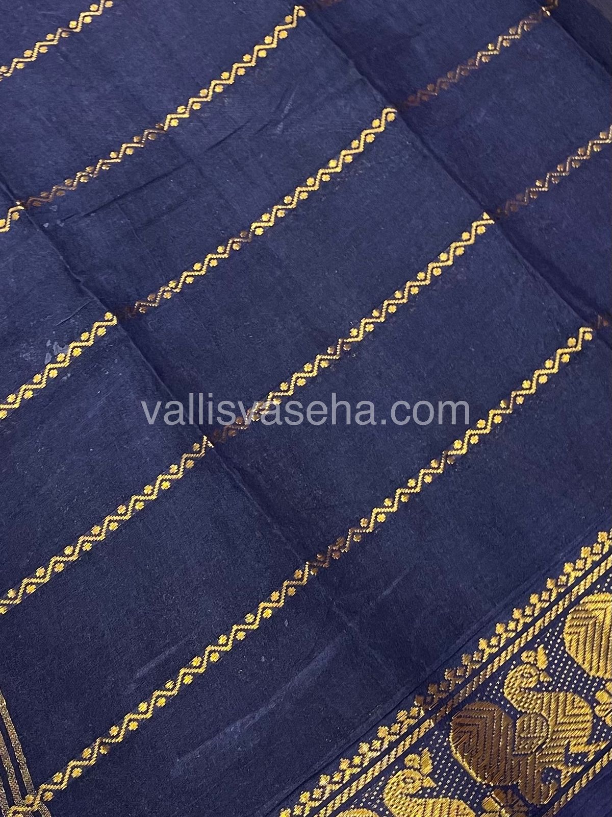 Sungudi Cotton Saree  - Kolam Print  - VVSKP002