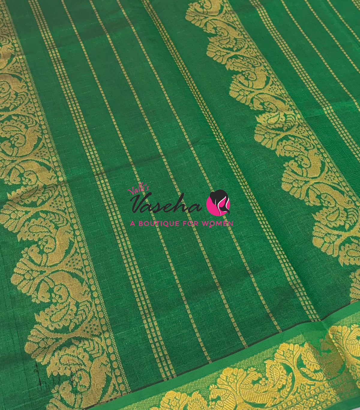 Semi Silk Cotton Saree | Lakshadeepam Design |VVSSC009