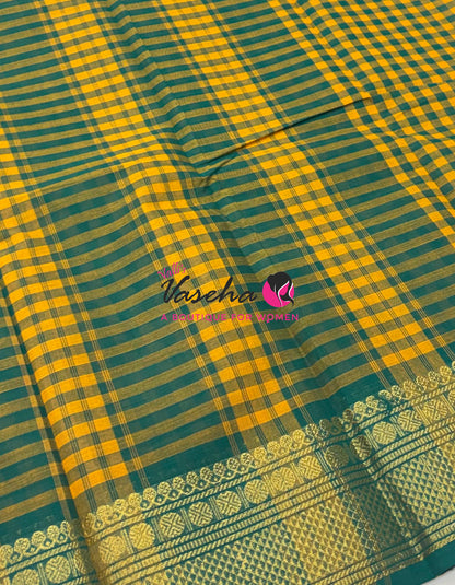 Chettinadu Cotton Saree - VVCCS004
