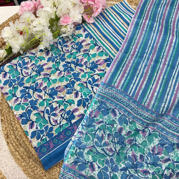 15%less - Offer Unstitched Material - Pure Mul Mul Cotton Material - VVDUM003