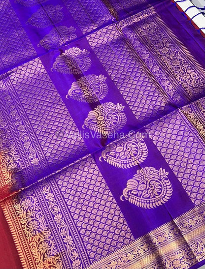Pure Soft Silk Saree - Kanchi Border - VVPSS015