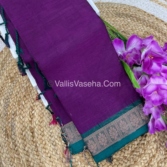 Dhaka Cotton Saree - VVDCS002