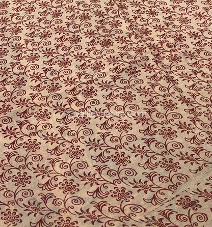Pure Kalamkari Cotton Saree - VVPKC002