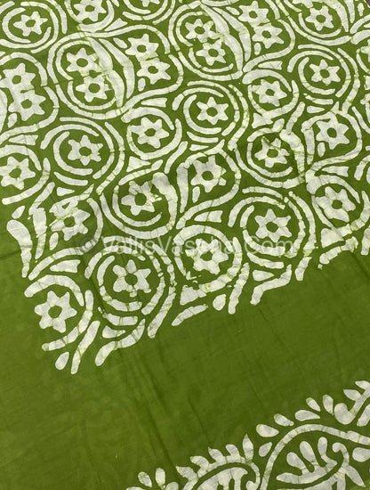 Pure Soft Mul Mul Cotton Sarees - Hand Block Prints - VVMMC003