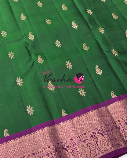 Half Mix - Pure Soft Silk Saree - VVPSS031