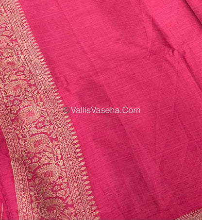 Banarasi - Heritage Silk - Semi Kathan Silk - Peach Shade- VVBHS004