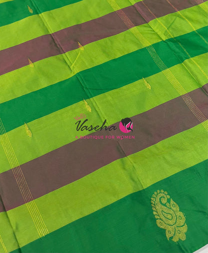 Pazhum Palamum checks - Semi Silk Sarees - VVSSS003