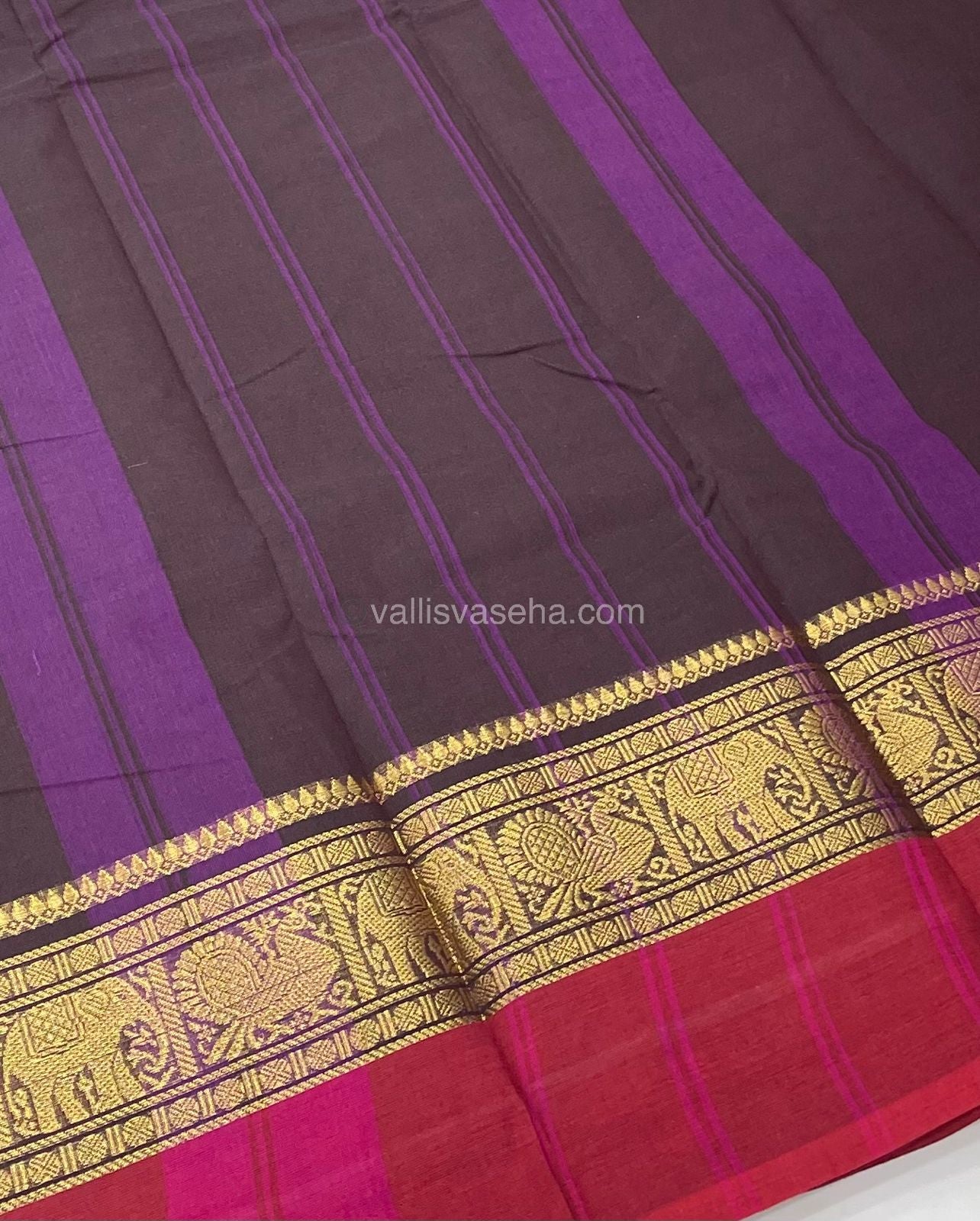 Kanchi Cotton Saree - VVKCS006