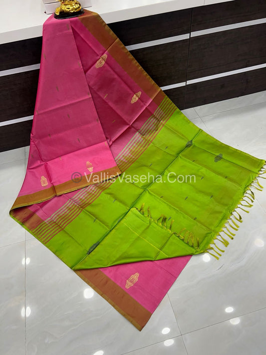 Vazhai Pattu Saree / Banana Pith - With Blouse - VVVPS001