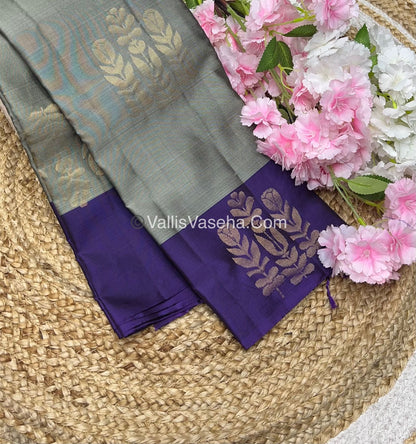 Half Mix - Pure Soft Silk Saree - VVPSS040