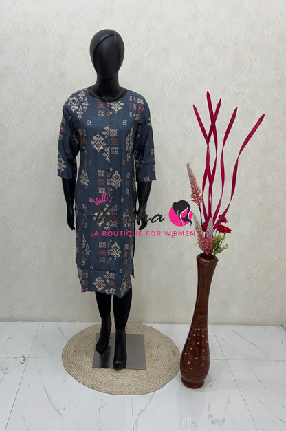 Ready Made -  Kurti - Straight Cut - VVRMS021