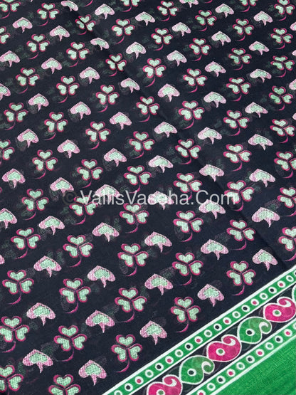 Pure Cotton Voile Saree | VVPVC003