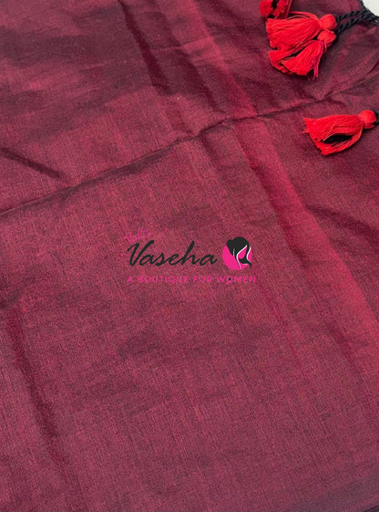 Budget Friendly Sarees - Casual Wear Sarees - Khadi Cotton Sarees - VVKCS028