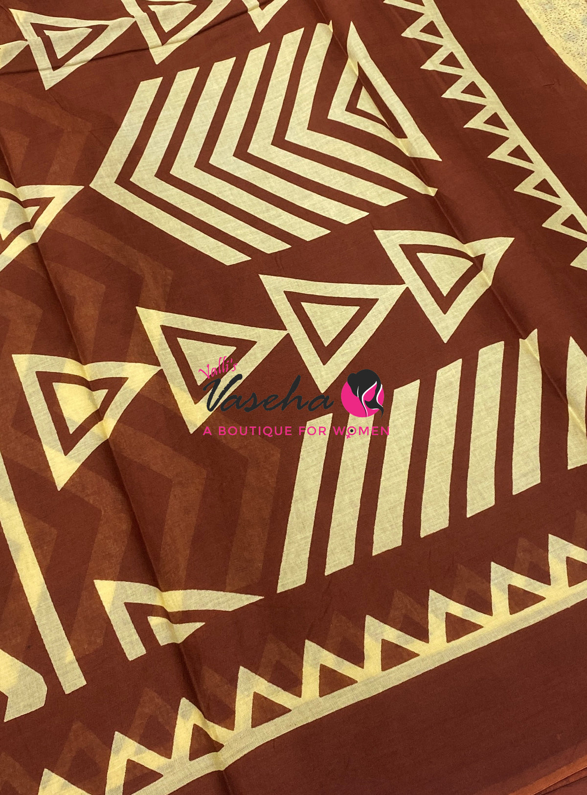 Pure Soft Mul Mul Cotton Sarees - Hand Block Prints - VVMMC011