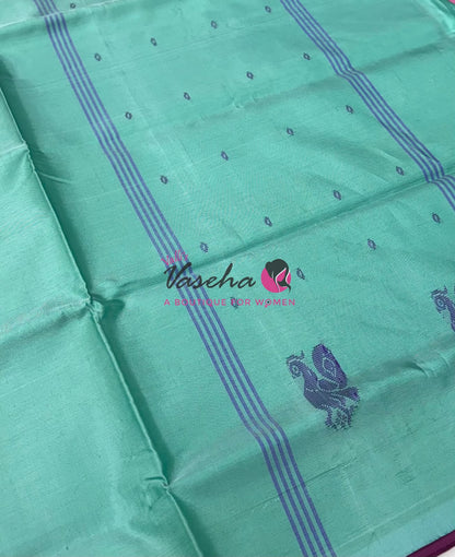 Vazhai Pattu Saree / Banana Pith - With Blouse - VVVPS002