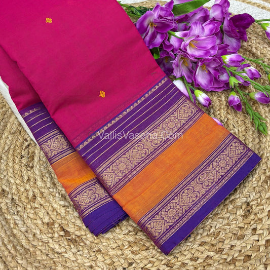 Kanchi Cotton Saree - VVKCS017