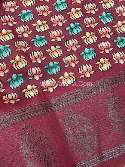 30% less - Offer Saree - Semi Dola Saree - VVDS007