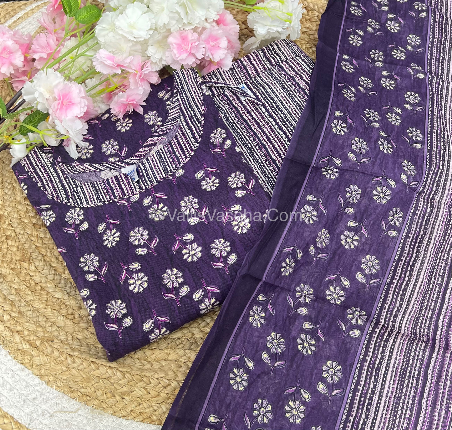 Ready Made - Salwar, Kameez & Duppatta(3pc) - Printed - VVRBS005