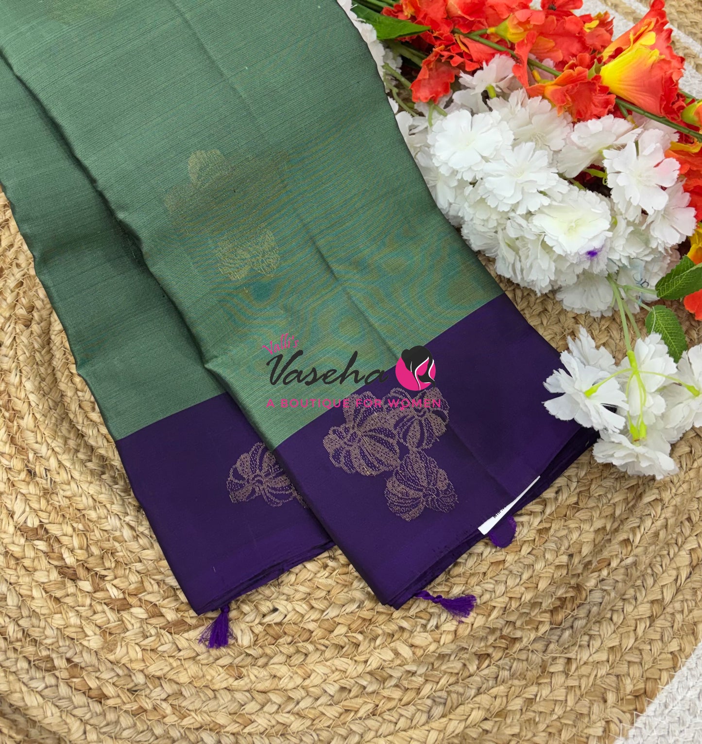 Half Mix - Pure Soft Silk Saree - VVPSS083