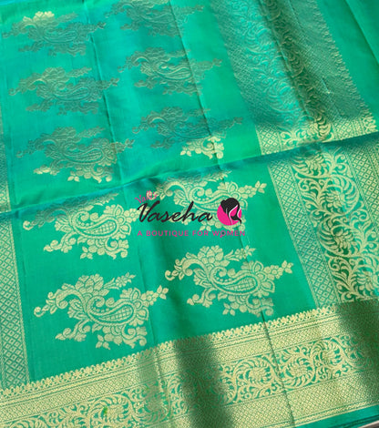 Pure Soft Silk Saree - Kanchi Border - VVPSS033