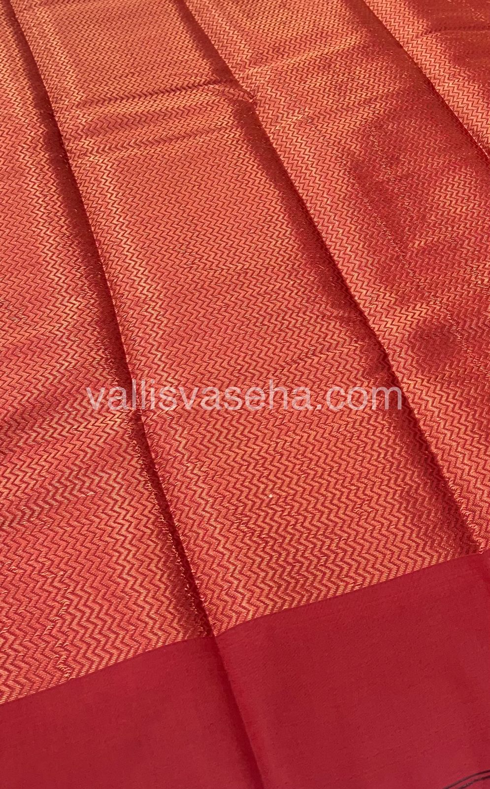 Banarasi - Copper Zari Saree - VVCZ001