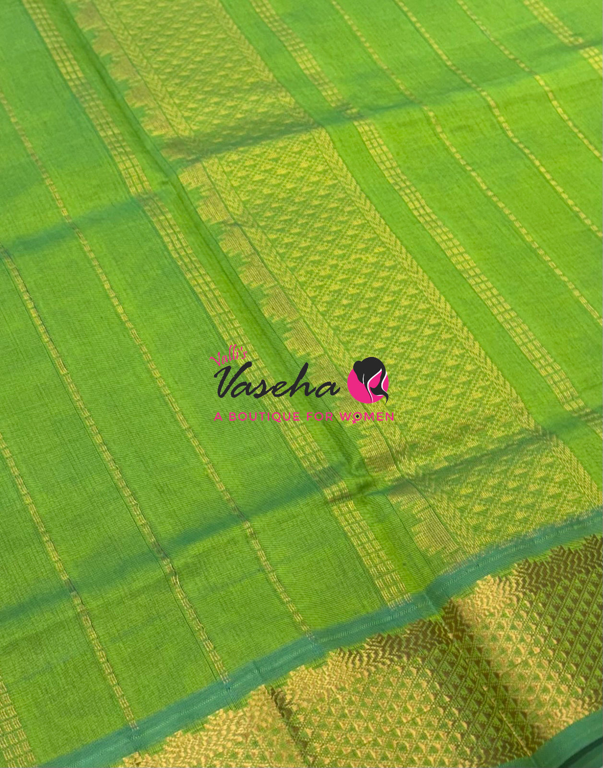 Semi Silk Cotton Saree |  Pazhum Pazhamum Checks Design |VVSSC018