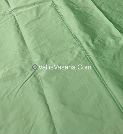 Semi Silk Saree - Aarani Pattu Style - VVSSS005