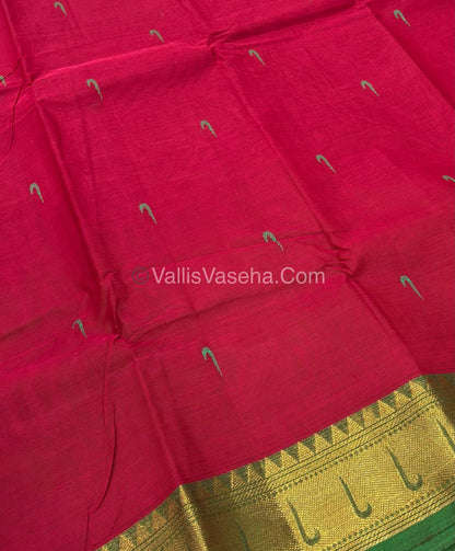 Kanchi Cotton Saree - VVKCS017