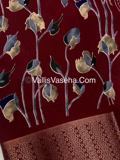 40% less - Offer Saree - Dola Silk   Saree - VVDS007