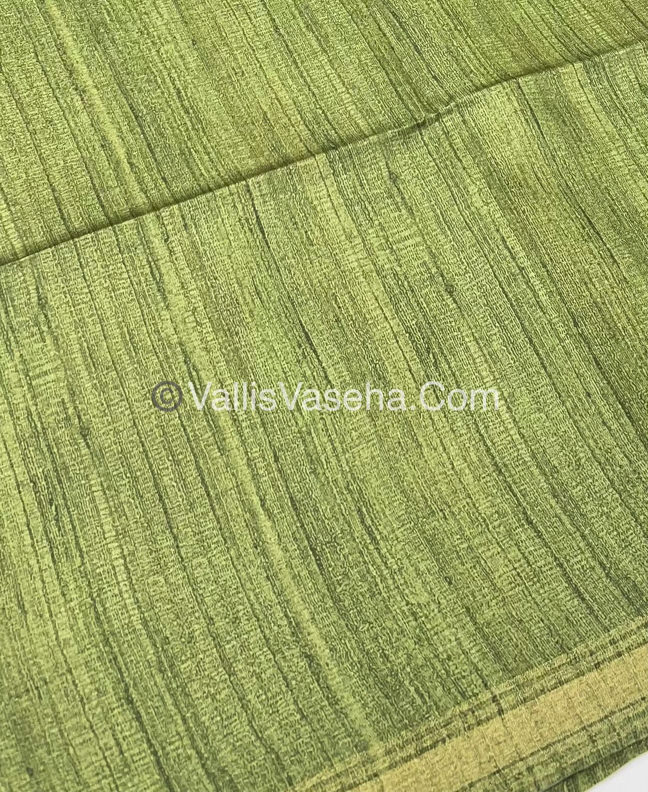 Art Silk / Semi Gicha Tussar Saree  - VVSGT002