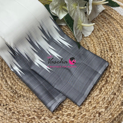 Pure Kanchipuram Silk Saree - Thalampoo - VVPS029