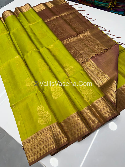 Pure Soft Silk Saree - Kanchi Border - VVPSS033