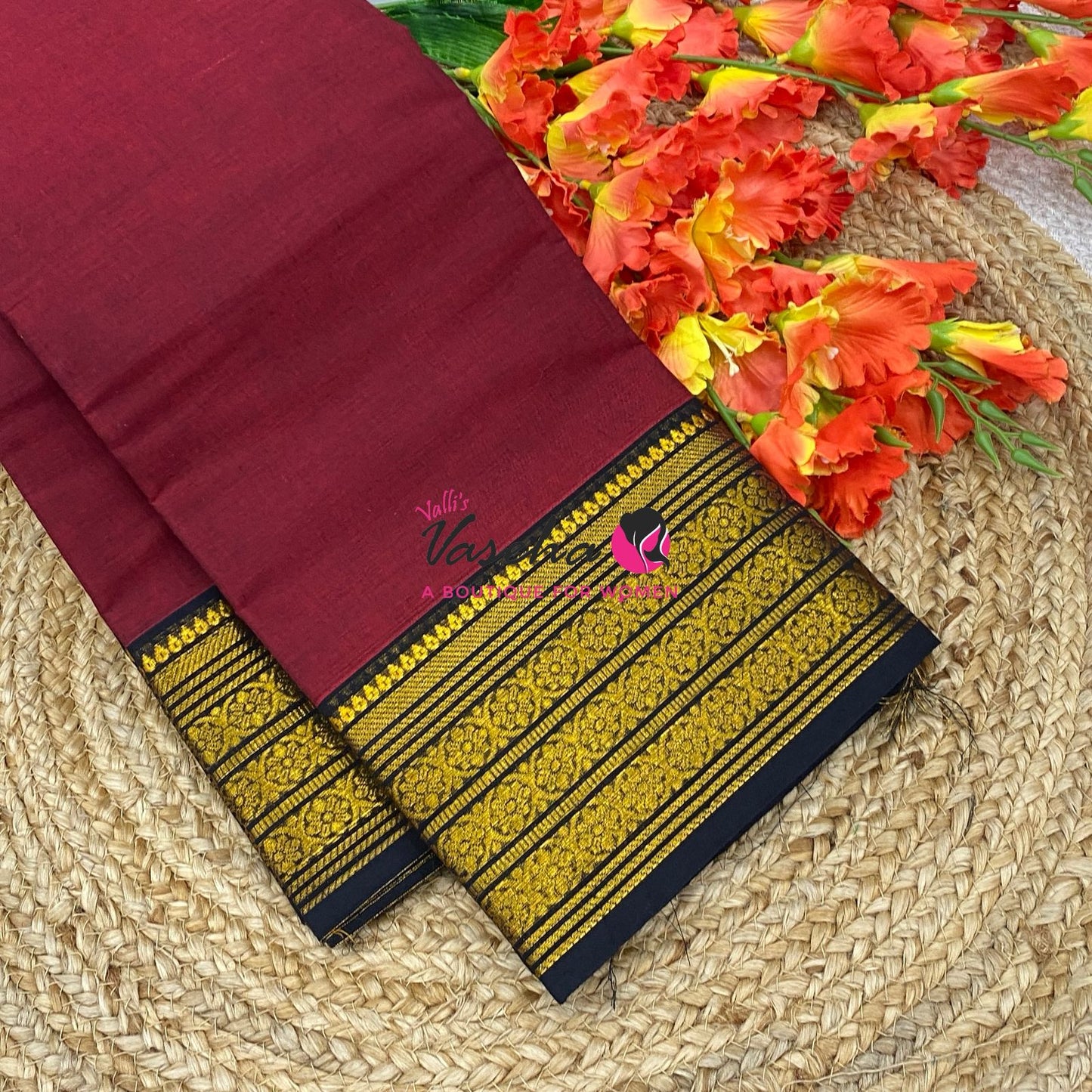 Kanchi Cotton Saree - VVKCS032
