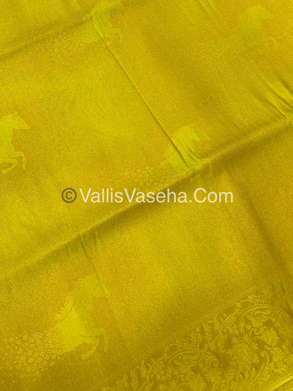 50% less - Offer Saree - Semi Soft silk Saree   - VVDS006