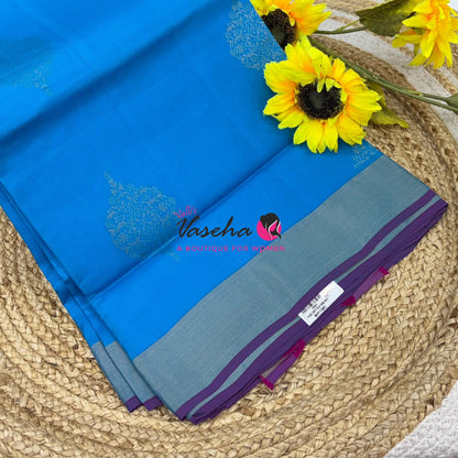 Half Mix Soft Silk Saree - Happy Sale - 15%less - VVAD001