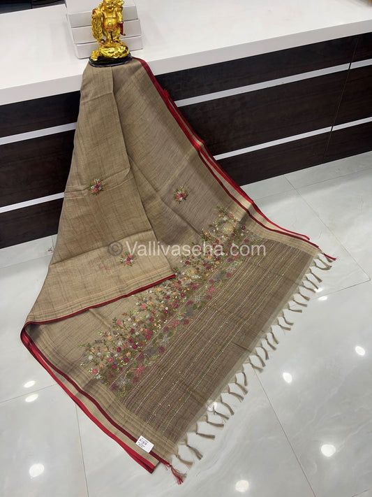 French Knot - Tissue Saree -  VVLFN001