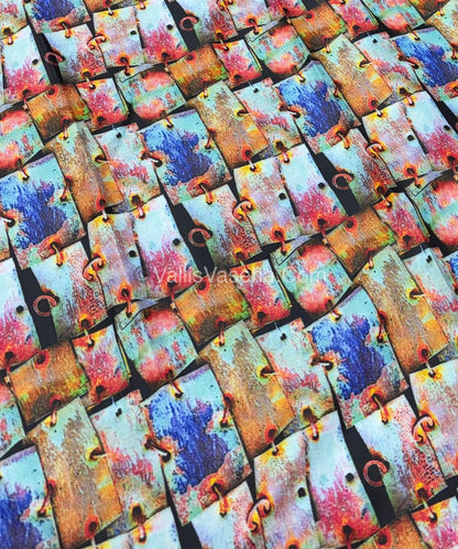 50% less - Offer Saree -  Mixed Cotton Saree - VVDS002